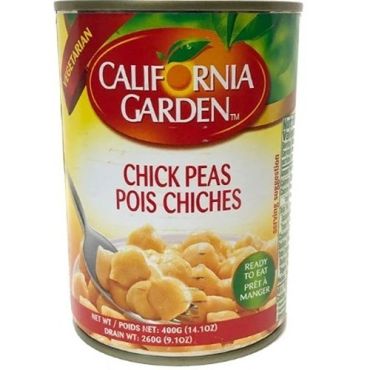 California/G Chick Peas, 3 X 400Gm, 8 Pieces Per Carton